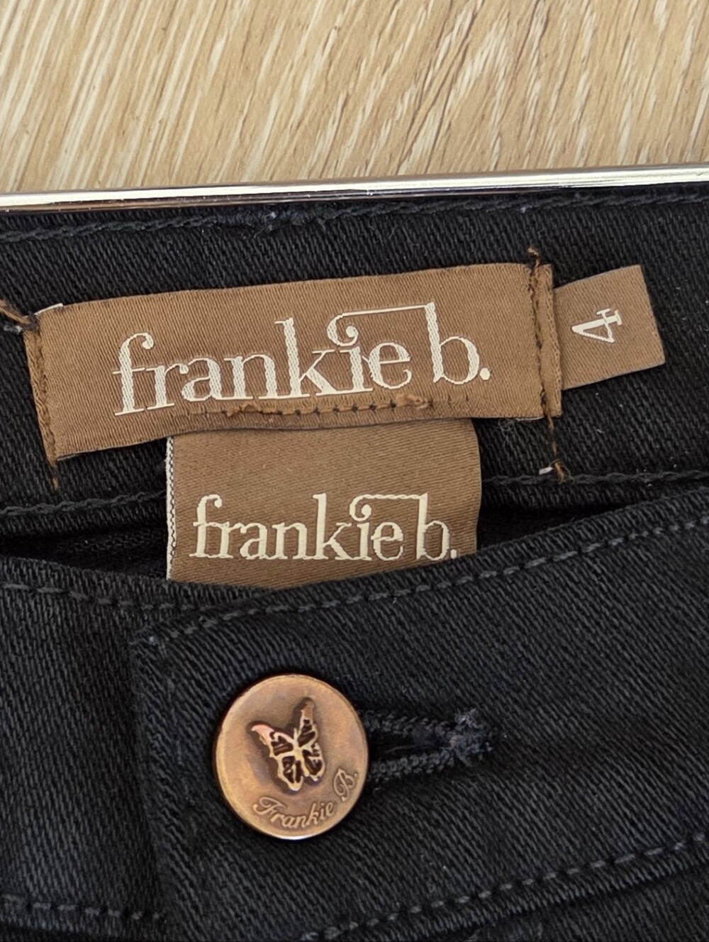 Frankie B. Black Women's Jeans - Picture 10 of 11